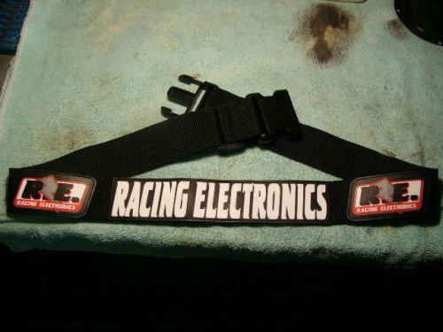 &#034;racing electronics&#034; adjustable pit-overalls, mechanics belt for a driving suit