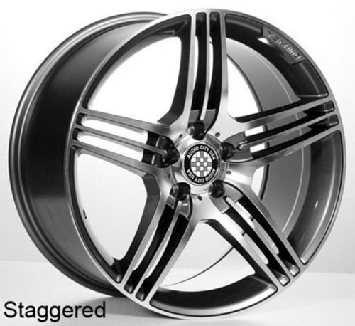 20&#034; in451-gm fit mercedes benz wheels and tires rims c s e cl clk s ml series