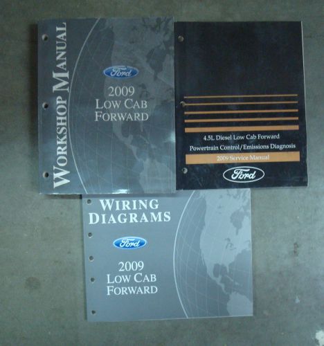 2009 ford low cab forward truck workshop manuals and wiring diagrams manual