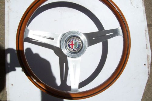 Alfa romeo nardi woodrim wheel from the 1960,s