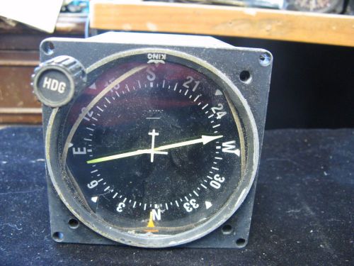 Vintage king radio adf indicator part # 066-3017 avionics untested sold as-is