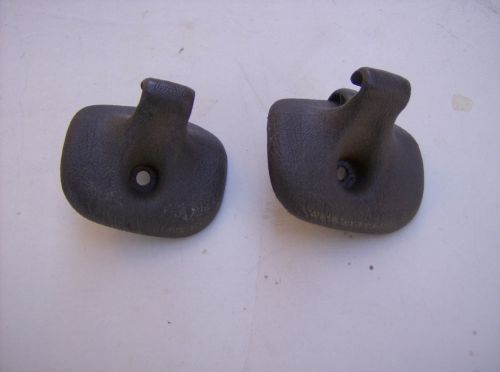 1996-2006 chrysler sebring convertible black visor clips (pair)