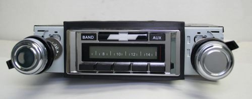 1967 1968 67 68 chevy impala radio am/fm usa 230 custom autosound aux mp3