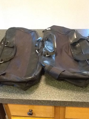 Harley saddlebags suitcases. used