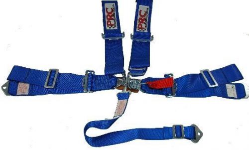 5 point harness seat belt sfi certified latch and link style blue - latest date