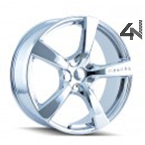 Rim wheel tr9 chrome 17 inch (17x7) 5-112 72.62 +42 mm