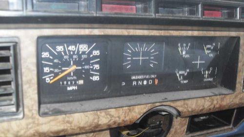 80 81 82 83 84 85 86 ford f150 speedometer head only mph w/o trip odometer 47943