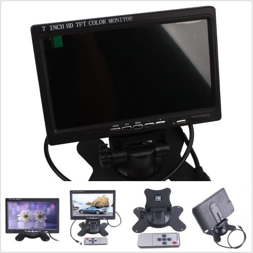Rotatable 7 inch tft lcd color hdmi monitor screen video for dvr security camera