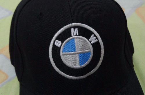 Bmw baseball cap hat embroidery logo (black)