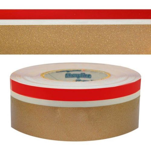 Seaswirl 134569-02  red clear glitter gold 2 1/4&#034; marine boat hull pinstripe