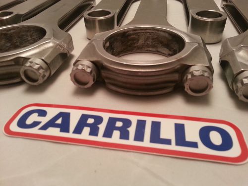 Used carrillo 6.200” connecting rods, h-beam, nascar, arca, nhra