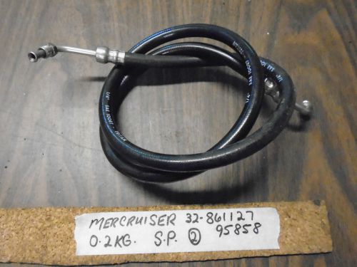 Mercruiser black hydraulic trim tilt hose(connector to pump) 861127, 95858