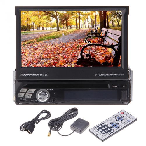 New android 4.0 single din car dvd player gps 3g wifi bluetooth touch radio mp3