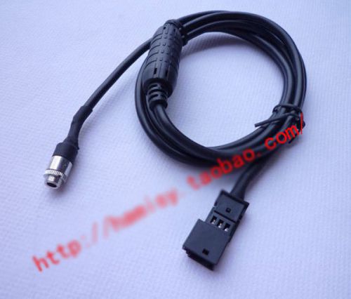 Aux input adapter female cable for bmw e46 e39 e38 e53 x5 3 pin navigation bm54