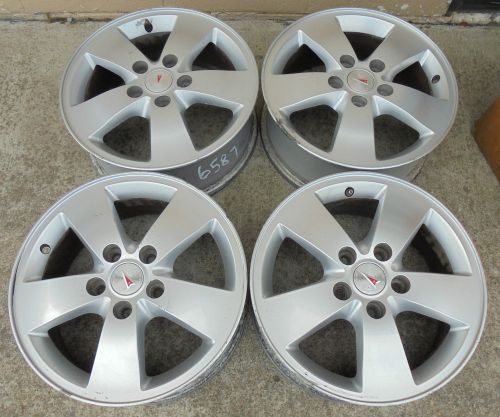16&#034; 2005 06 07 08 pontiac grand prix 5 spoke wheels rims 9595952