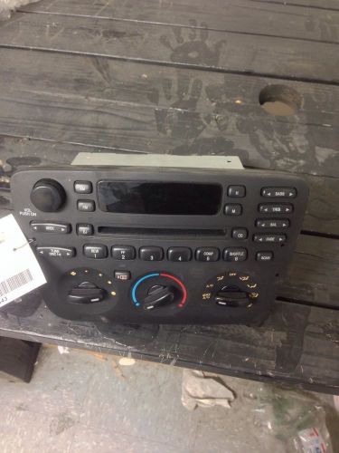 04 ford sable audio radio stereo player climate control unit