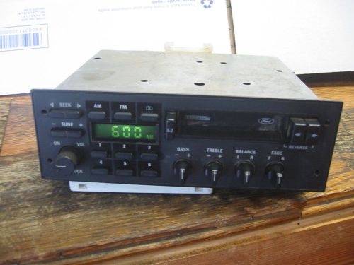 1988-1992 ford bronco f150 f250 f350  truck mustang ranger radio cassette tested