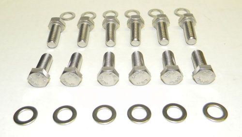 Amc stainless steel intake manifold bolt kit new