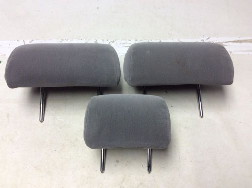03 04 05 06 toyota camry rear head rests headrests set of 3 oem d