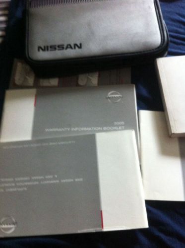 2005 nissan titan  owners manual kit  free shipping