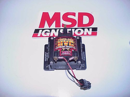 Msd hvc ignition #8250 coil blaster 6 pro 40,000 volt tested good today nascar