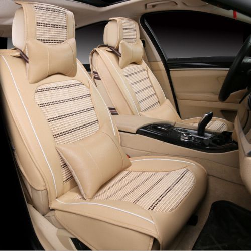 Universal luxury car seat covers cushion pu leather 10pcs/set for all car