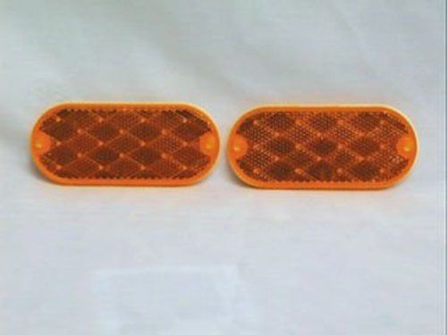 Peterson manufacturing b479a amber oblong reflector