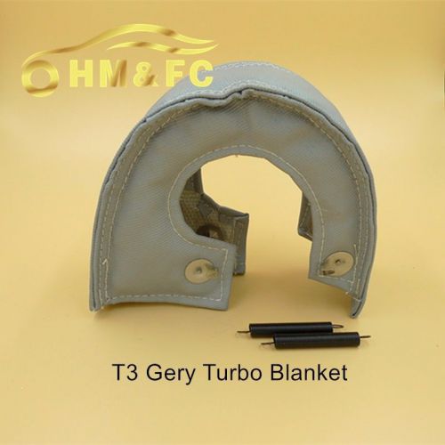 Grey turbo blanket t3 turbo heat shied