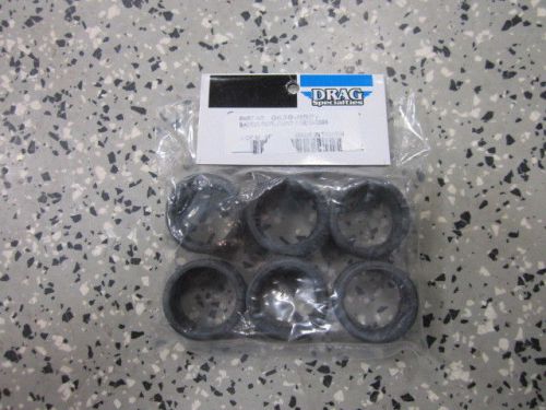 Replacement footpeg rubbers for drag specialties three band footpegs