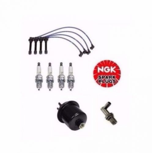 Tune up kit fuel filter ngk wires &amp; plugs pcv valve honda crv 1999 to 2001