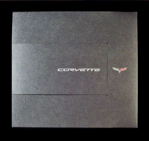 Corvette 2006 - dealer book brochure - z51 chevrolet c6 - ls2 convertible - new