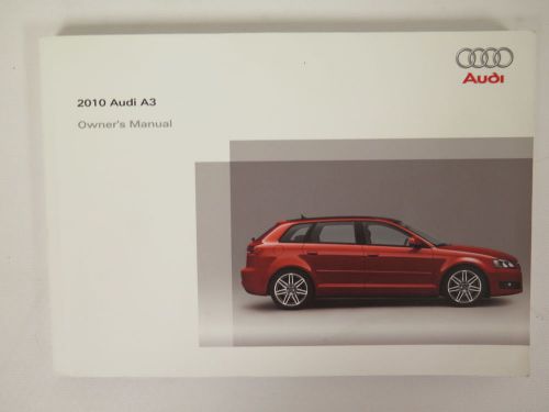 2010 audi a3 owners manual guide book