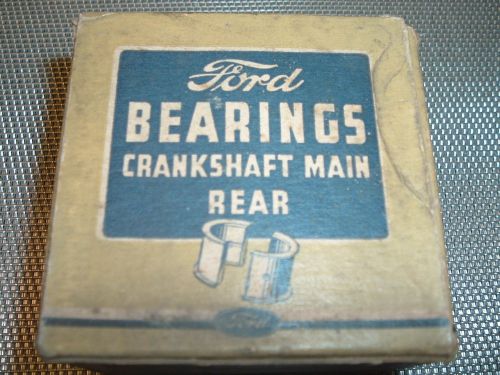 Ford flat head v8 crankshaft main bearing rear nos 52-6331-q new original box