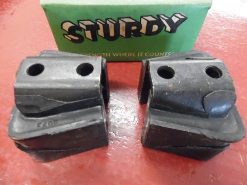 30 &#039;s 40 &#039;s 50 &#039;s chevrolet gmc truck sturdy rear pair motor mount m2073 nors