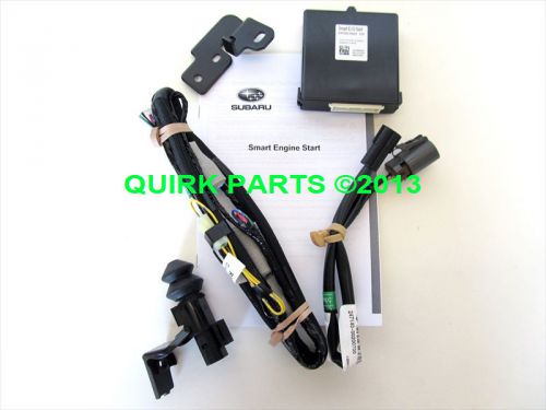 2013-2014 subaru outback remote engine starter push button model oem new genuine