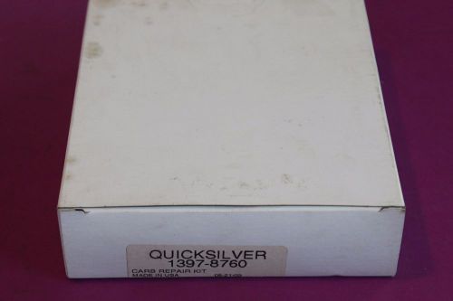 Mercury quicksilver car repair kit. part 1397-8760.