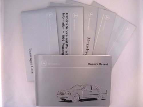 Mercedes-benz owners manual - models c 280, c 43 amg &amp; c 230 kompressor - 1999