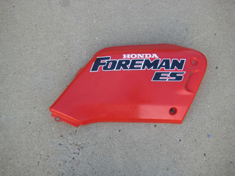 2000 honda foreman es right side plastic on gas tank red