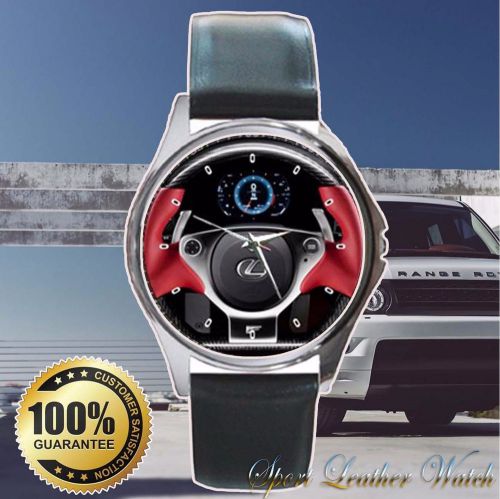 New 011 lexus lfa - steering wheel  leathe  wristwatches