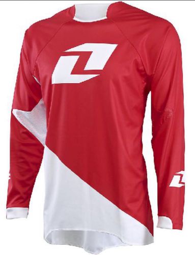 One industries gamma jersey off road atv motocross bmx riding mens  red white