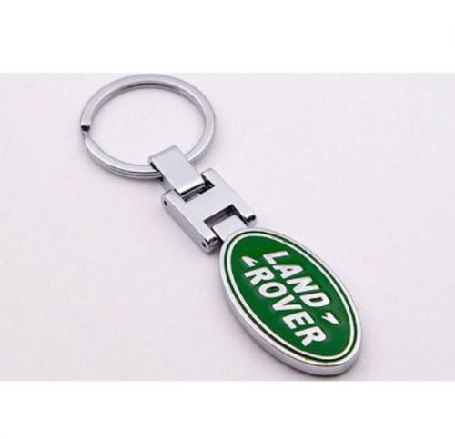 Two-sided logofree shipping fashion alloy keyring for land rover key chain gift