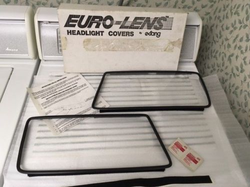 1984 85 86 saleen mustang nos clear headlight covers