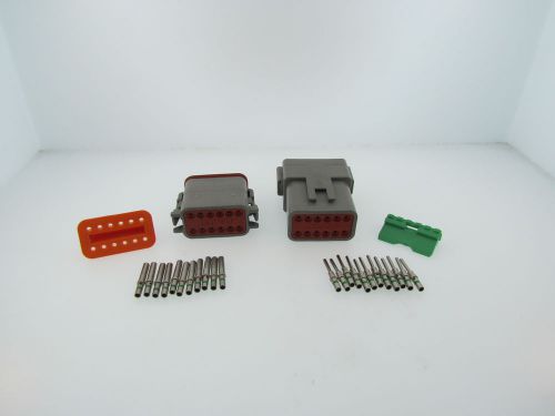 Deutsch dt 12 pinc connector kit 14 ga.
