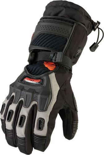 Arctiva snow snowmobile 2016 mechanized gloves (black/orange) l (large)