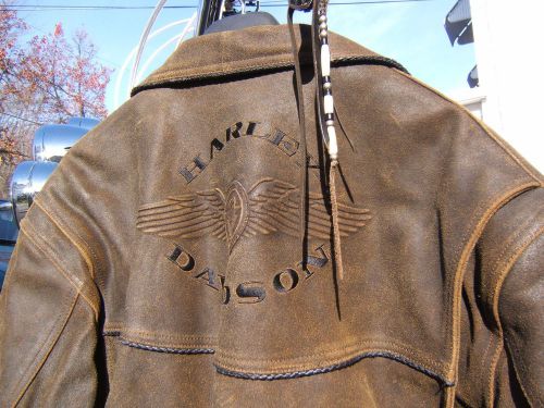 Harley davidson billings leather jacket xx-large 2xl