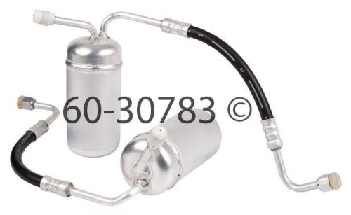 New a/c ac accumulator / receiver drier &amp; hose for saturn sl &amp; sc