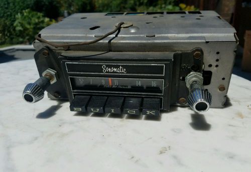 1968 buick sonomatic am radio gs riviera wildcat special skylark