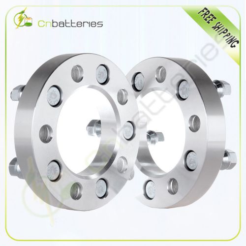 (2) 1.0&#034; 25mm thick|5x4.75&#034;|12x1.5 studs wheel spacers 5x120.7mm adapters