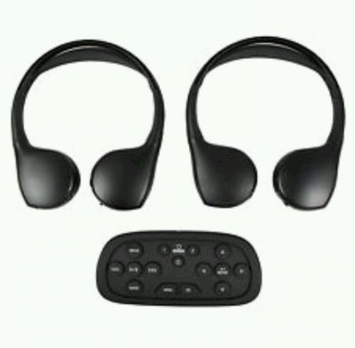 Gm rear entertainment wireless head phones and remote