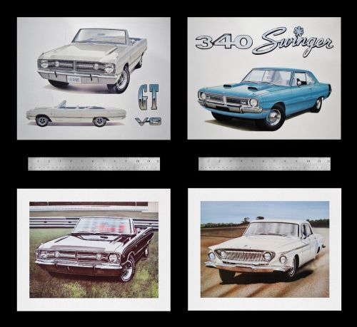 Dodge dart: 1962 1967 1968 1969 1970 1971 1972 1973 273 361 360 - posters prints